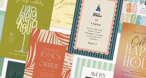 Greenvelope digital invitations