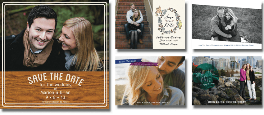 Photo Save the Dates