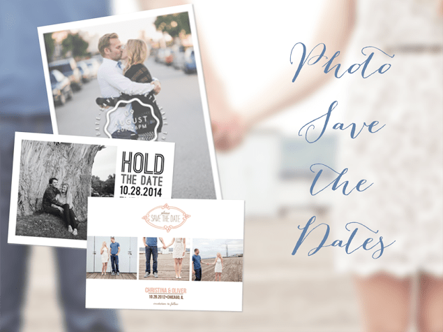 Save the Dates with Photo