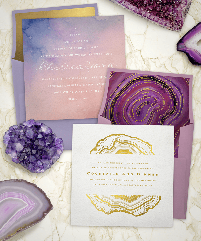 Colin Cowie entertaining invitations for Greenvelope.com