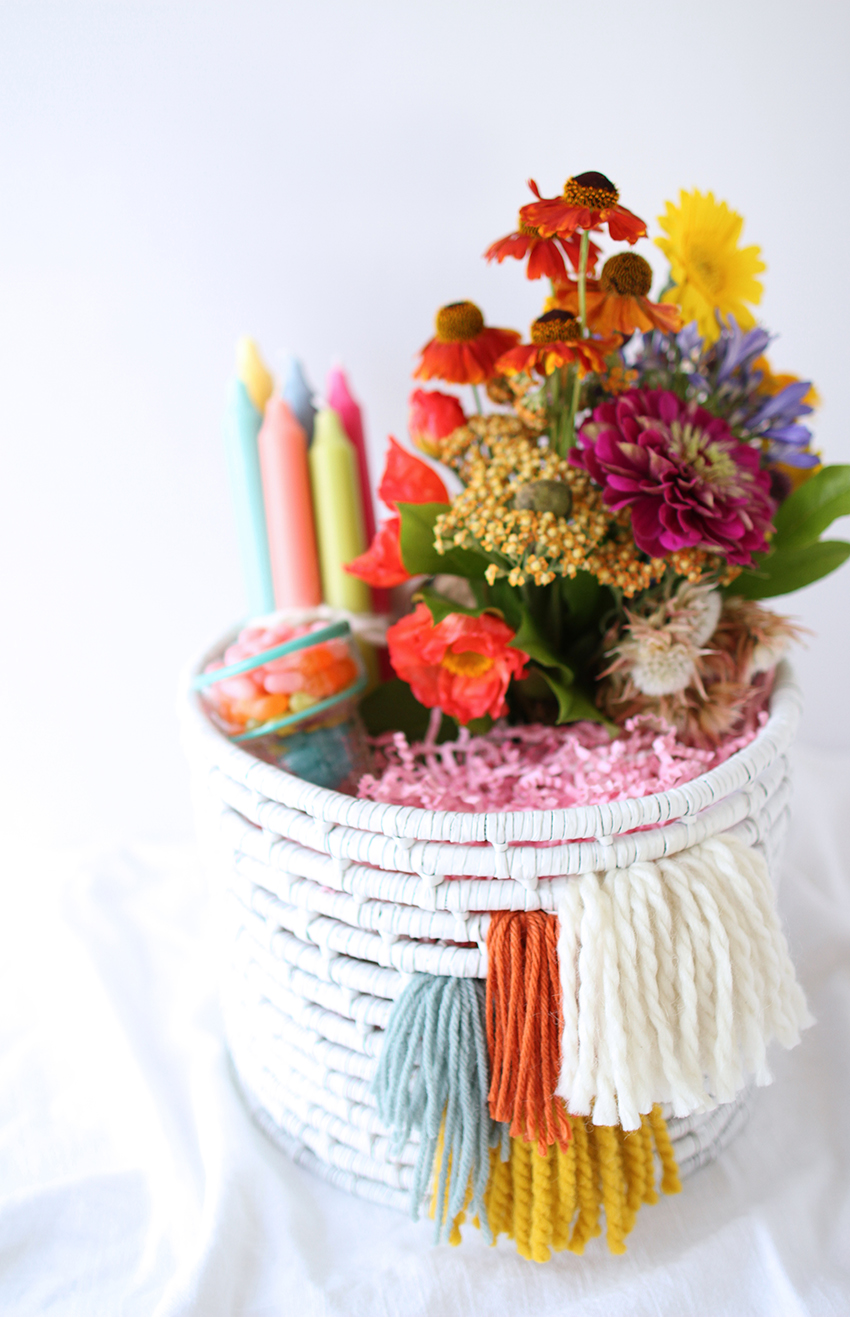 DIY Hostess Gift Basket