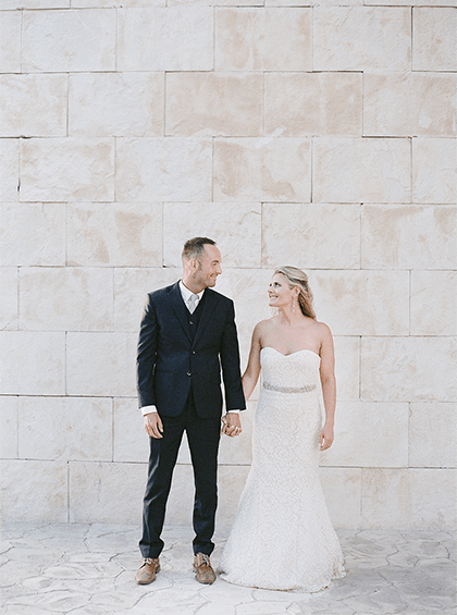 Real destination wedding