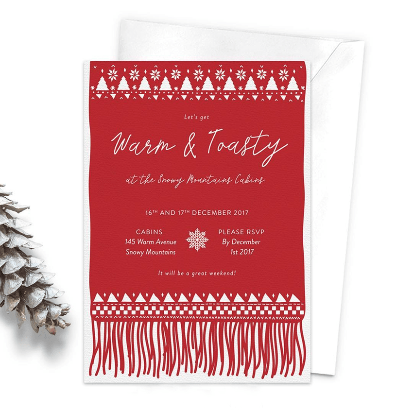 Cozy Scarf by Claudia Owen