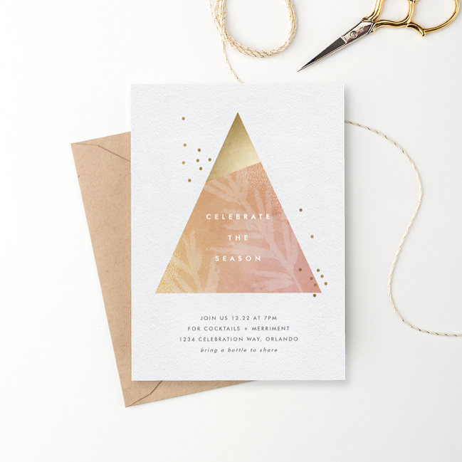 Modern Geometric Tree by Stacey Meacham Design, llc