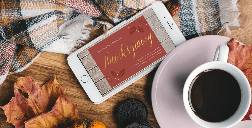 Thanksgiving Dinner Invitation Inspiration