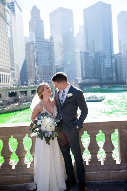 St. Patrick's Day Wedding