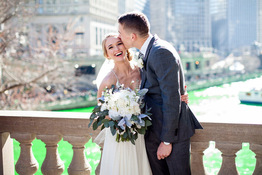 St. Patrick's Day Wedding