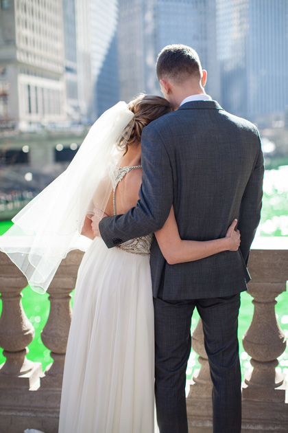 St. Patrick's Day Wedding