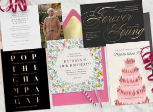 90th birthday ideas: 90th birthday invitation cards