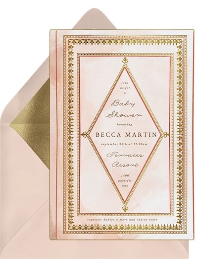 Antique Book Cover Invitation