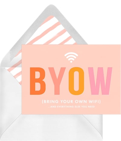BYOW Invitation