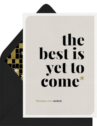 Better Luck Next Year Card