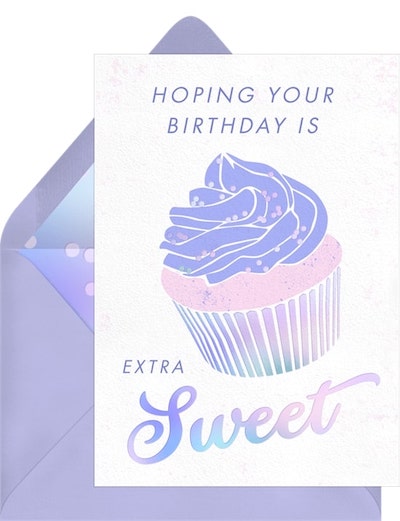 Birthday cards for mom: Birthday Sweets Card