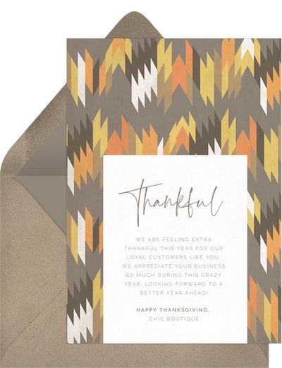 Boho Pattern Card