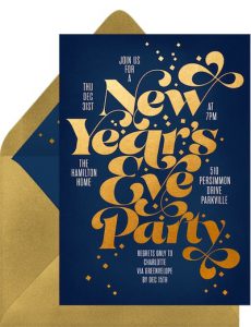 Bold Statement Invitation