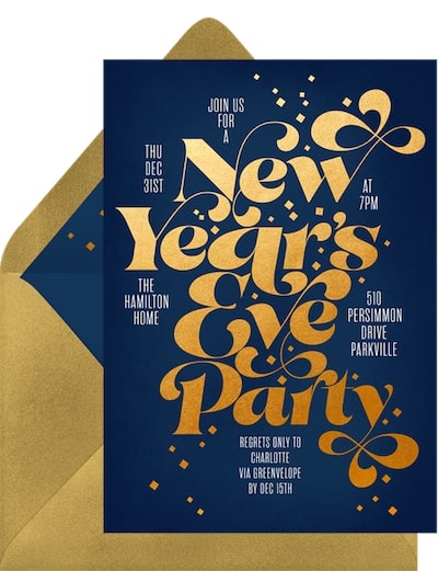 Bold Statement Invitation