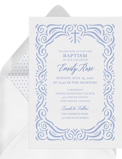Border Cross Invitation