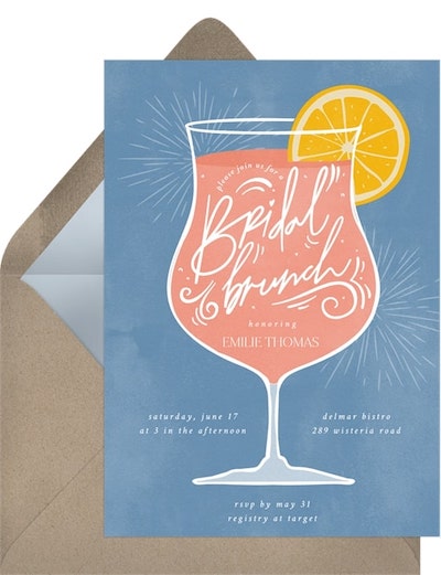 Bridal Brunch Invitation
