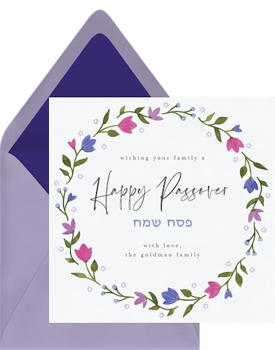 Bright Spring Florals Card