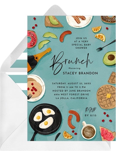But First Brunch Invitation
