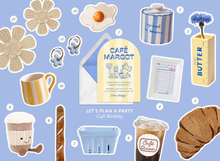 Let’s Plan a Party: Chic Café Birthday Party