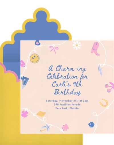 Charmed Invitation
