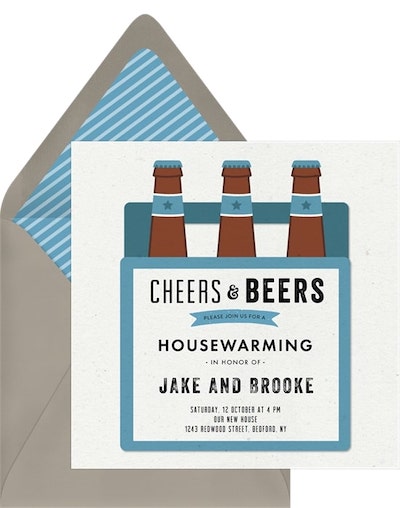 Cheers & Beers Invitation