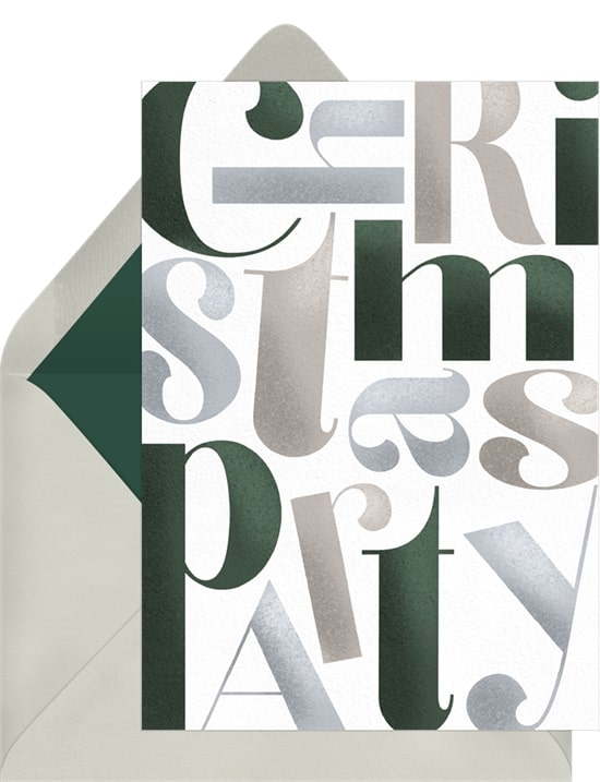 Christmas Mingle Invitation