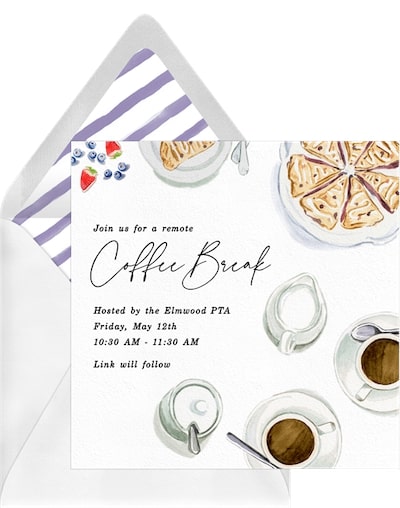 Coffee Break Invitation