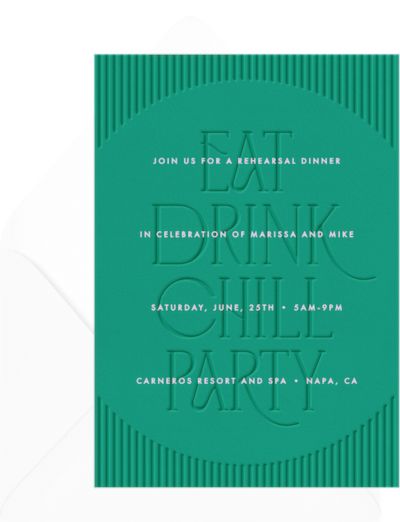 Colorful Chic Invitation