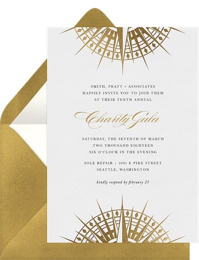 Compass Rose Invitation