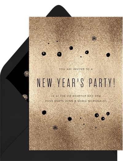 Confetti Cheer Invitation