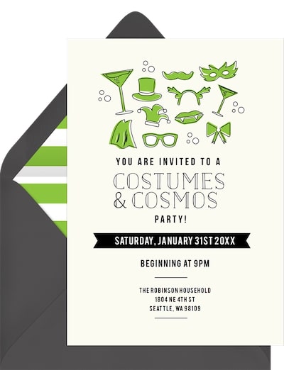 Costumes & Cosmos Card