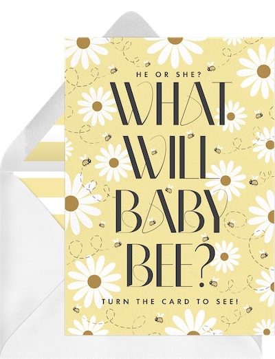 Daisy Confetti Announcement