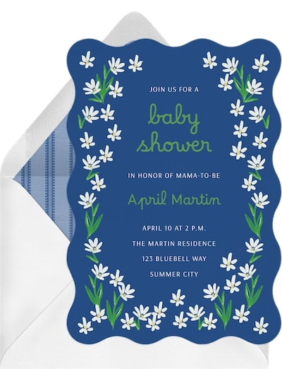 Daisy Meadow Invitation