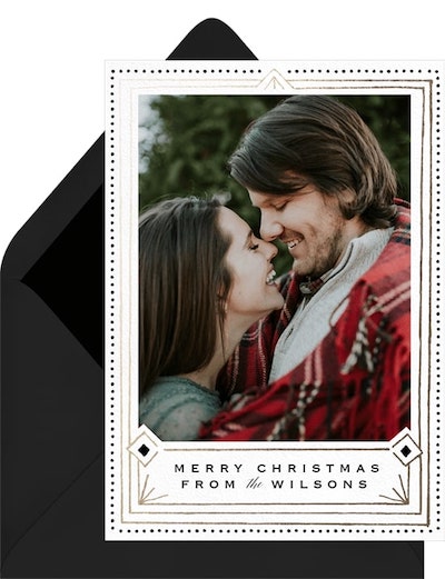 Deco Lines Card