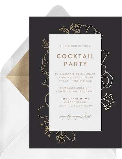 Delicate Blooms Invitation