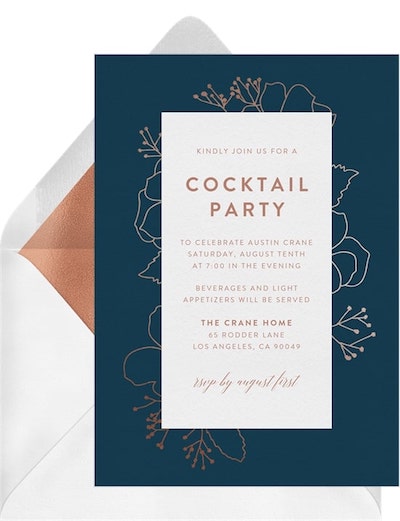 Delicate Blooms Invitation
