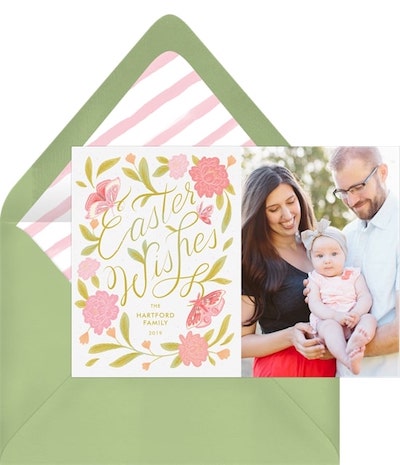 Religious Easter greetings: Easter Wishes Card