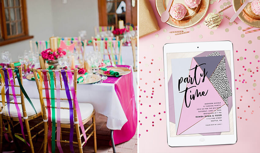 Easy Ideas and Invites for a DIY Springtime Birthday Party