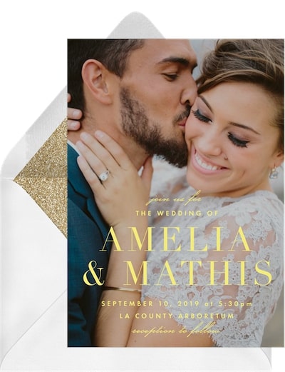 Elegant Overlay Invitation