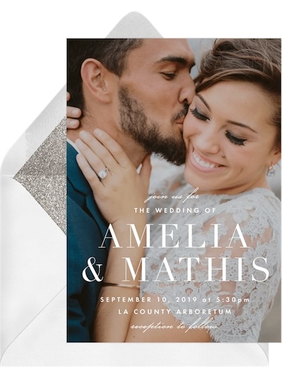 Elegant Overlay Invitation