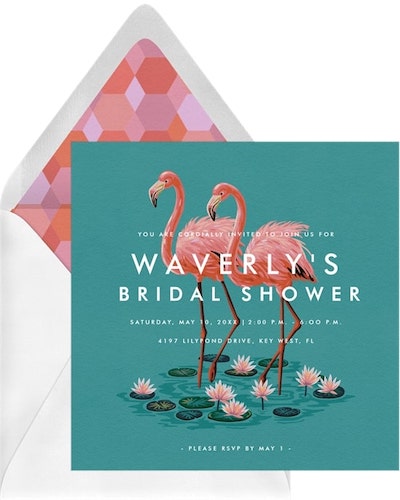 Fab Flock Invitation