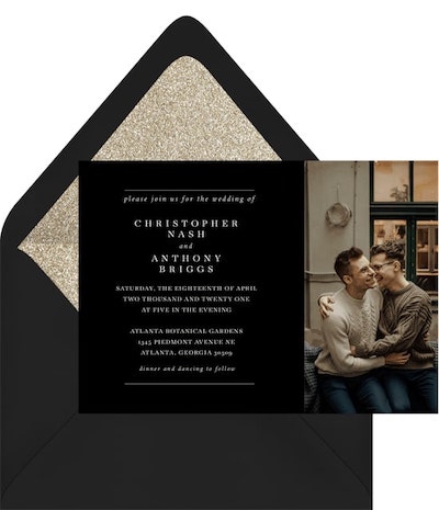 Fancy Free Invitation