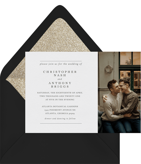 Fancy Free Invitation