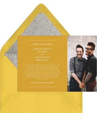 Fancy Free Photo Announcement