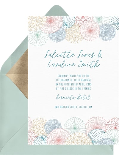 Festive Bohemian Invitation