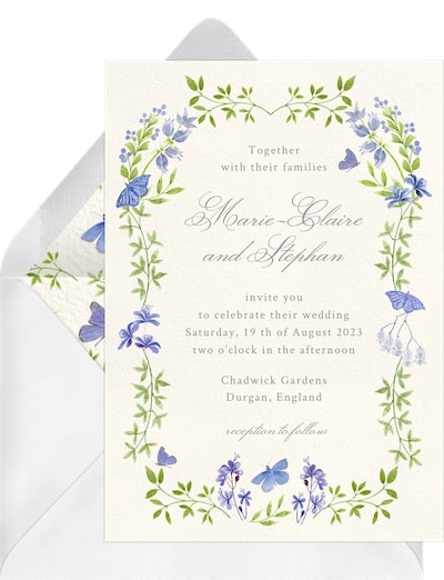 Floral Happiness Invitation