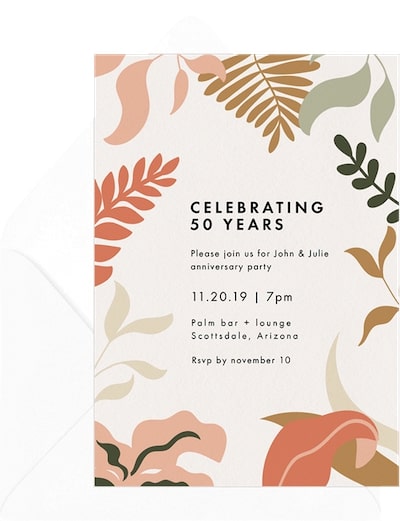 Florescence Invitation