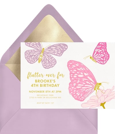 Flutter Over Invitation